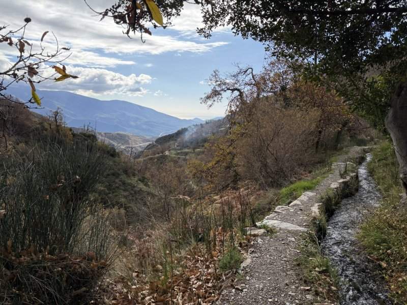 Lanjarón: Acequias Cecarta y Aceituno, Huerta de las Monjas