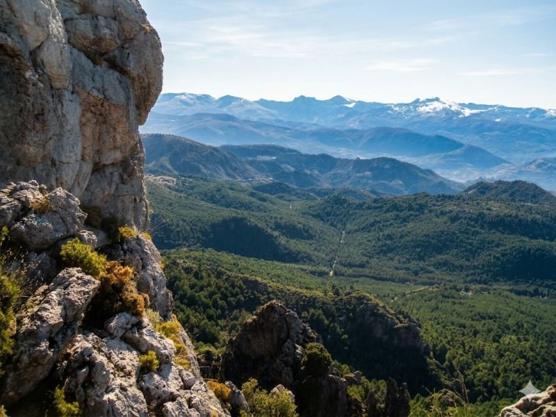 Huétor Santillán: Barranco de las Víboras, Tajos del Buitre, Fuente de la Mora