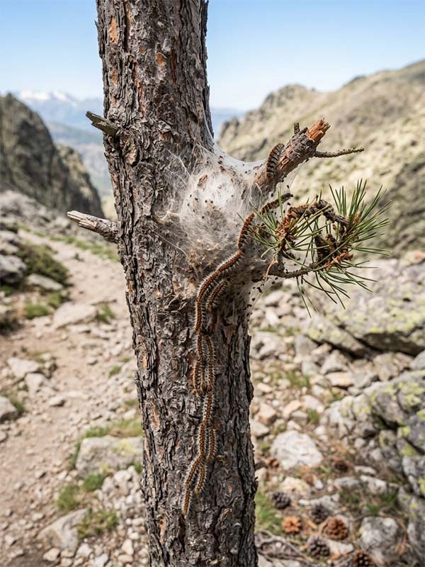 The Pine Processionary Caterpillar