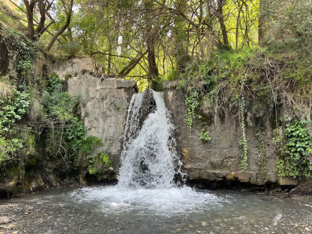 Dúrcal: Cascada de los Bolos - Mina del agua