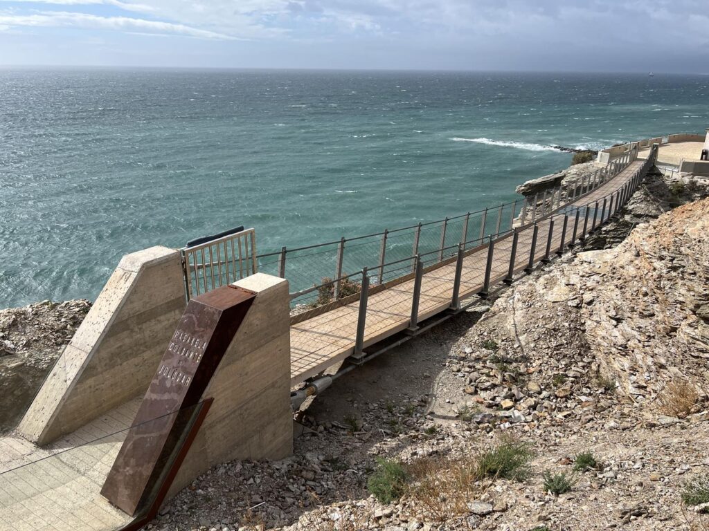 Torrenueva: Faro de Sacratif, Playa de la Joya and Puente colgante de jolucar