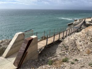 Torrenueva: Faro de Sacratif, Playa de la Joya and Puente colgante de jolucar